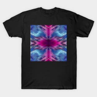 pink and blue tile T-Shirt